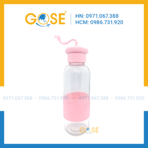 Chai thủy tinh đựng nước 400ml HT02