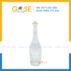 Chai rượu cao cấp đặt khuôn riêng PT500