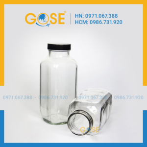 Chai thủy tinh đựng nước ép 250ml 350ml