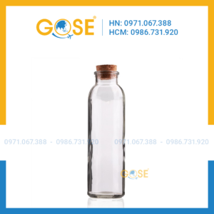 Chai thủy tinh nút bần giá sỉ