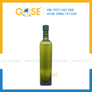 Chai thủy tinh 750ml màu xanh