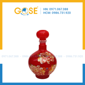 Vỏ chai rượu phun sơn