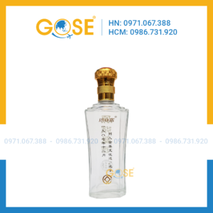 Chai thủy tinh pha lê cao cấp đựng rượu