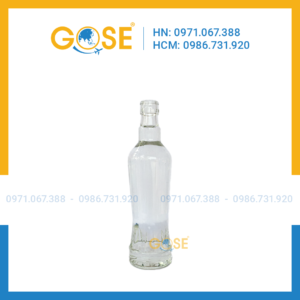 Chai thủy tinh Putin 500ml kiểu dáng độc đáo